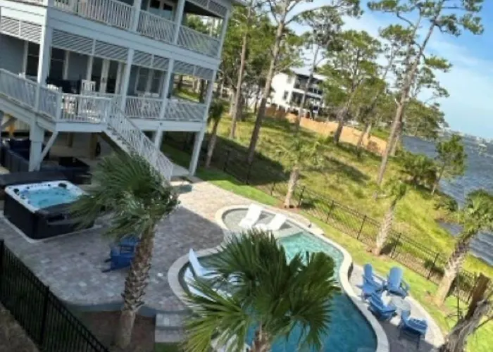 Lux Home, Heatd Pool*, Hottub, Firepit, Pier,fence Gulf Shores