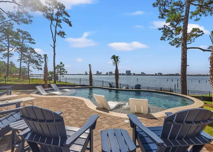 Holiday home Lux Home, Heatd Pool*, Hottub, Firepit, Pier,fence Gulf Shores
