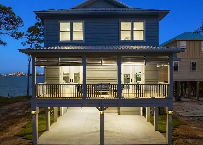 Lux Home, Heatd Pool*, Hottub, Firepit, Pier,fence * Gulf Shores