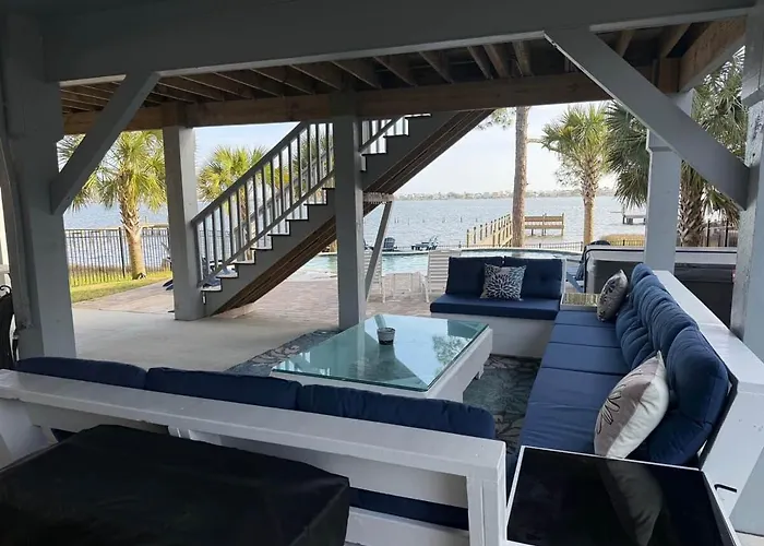 Lux Home, Heatd Pool*, Hottub, Firepit, Pier,fence Gulf Shores